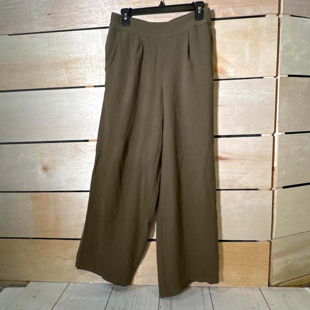 A New Day Women's Olive Green Light pants flowy
